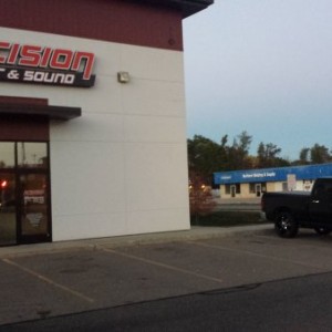 Truck dropped off at Precision Cellular and Sound in Stevens Point, WI for a little stereo upgrade. While it was there they hooked up with Automotive