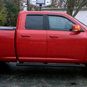 Truck after Bilstein 5100's and 1.75" rear coil spacer