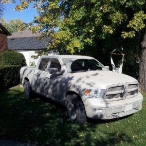 After a day in the mud