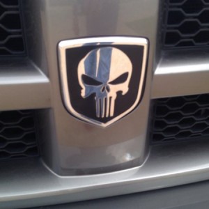 My grille badge from Billet Badges