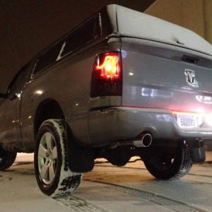 Leveled, LED bulbs all around, LED Tailgate bar, Tinted Tails