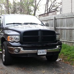 Plasti Dipped the grill black