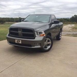 Windshield before tint