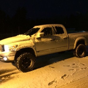 little snow