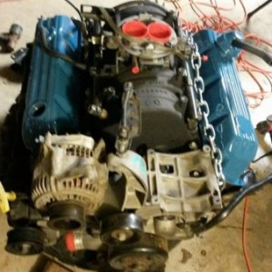 decided to repaint Mopar blue