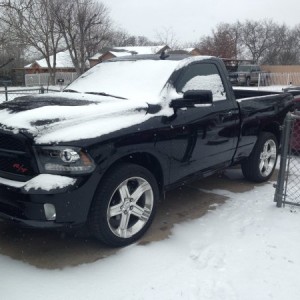 Fort Worth Snow.