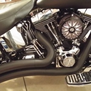 vance & hines big radius . rsd air cleaner .