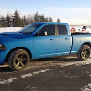 Blue plasti dip