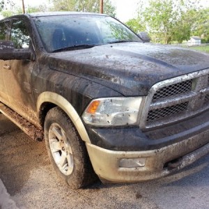 Dirty Ram Right Front View