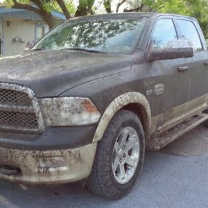 Dirty Ram Left Front View