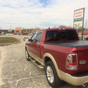Chrome Ram tail light accents
