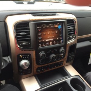 Uconnect 8.4NA System. I'm still learning the ins and outs of the system. It's a little buggy at times but after a few visits to the dealership, Im ho