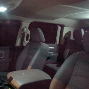 leds installed front
