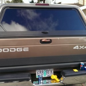 Trimmed my rear quarter panel pieces to the silver because I'm doing those silver bits on my truck camo too, had enough from the rq panel to use piece