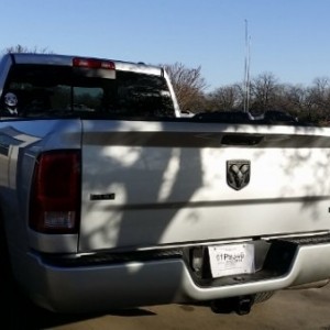 03/20/2014 - (REAR) Body Color Grille, Bumpers & Black Plasti-Dip Emblems and Door Handles