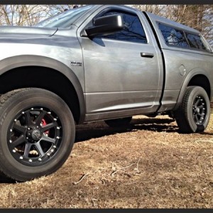2500 OE Flares / Flat black