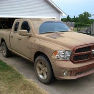 Was pretty happy how well she performed out in the mud w/ stock everything.