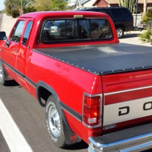 Tonneu cover has been on the truck since the truck was new!