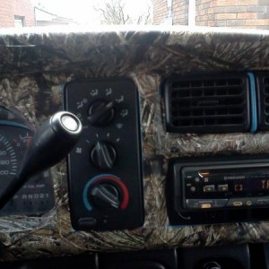 Camo dash.