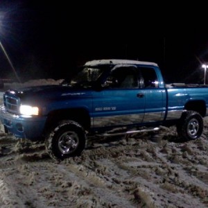 Cleanin the salt off!