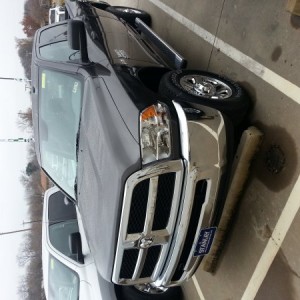 Gray truck