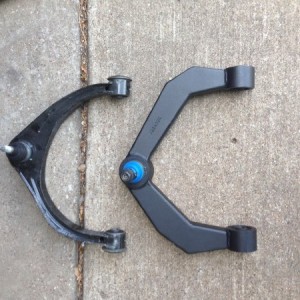 Stock and zone contol arm