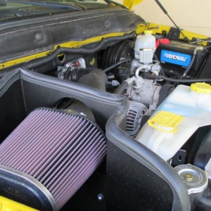 K&N CAI w/breather filter isolation.