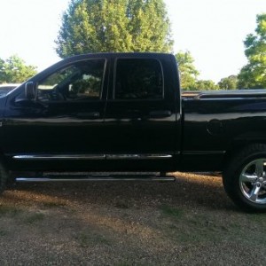 Side view. the bed rails have been taken off
