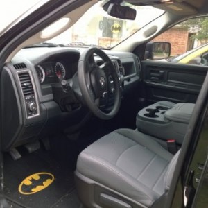 Showing off the floor mats and air freshener lol