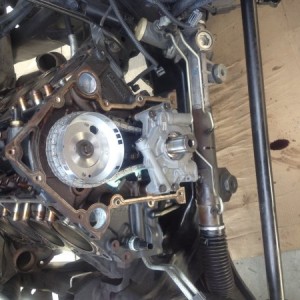 Replaced timing set (Howard cams) and oil pump (melling race)