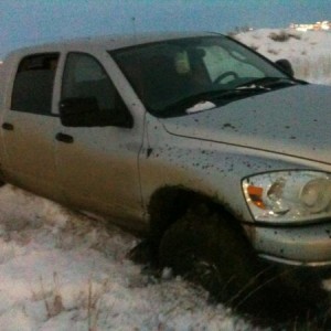Mid December, still found the mud!