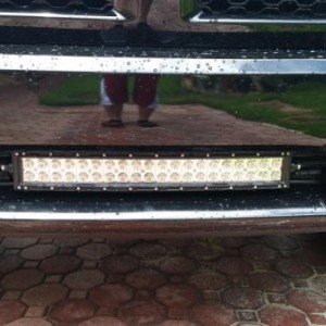 Mopar Tow Hooks & 20" Curved Light Bar