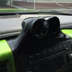 Interior gauge pods