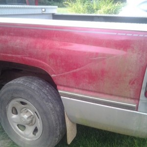 day 1 of the drive's side bed