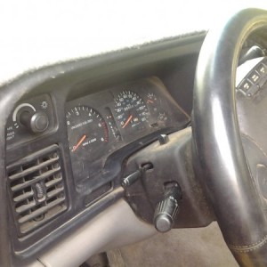 the instrument panel