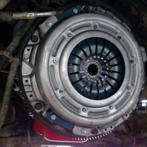 So at this point I have replaced the oil pump, rear crank seal, and oil pan gasket. New clutch is installed.
