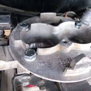 Cleaned throttle body
