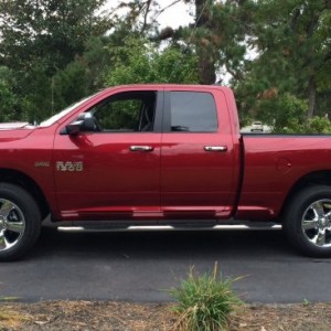 After install if 2" leveling kit.  I love the new stance