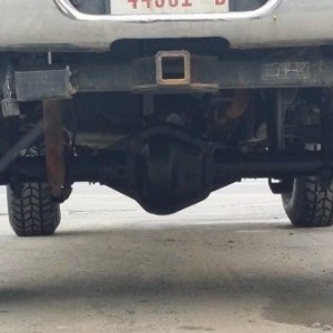 Axles in and freshly paint on!
