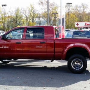 My new/old truck. Named her Scarlett. She pulled my heavy RV  from Pennsylvania to Orlando FL  with no problems at all.