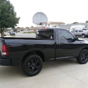 Sitting in my driveway... waiting to launch.