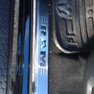 Mopar SS sill covers