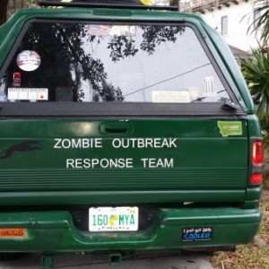 the old paint job on my tailgate