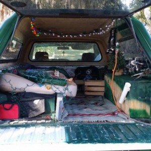 The inside of my camper