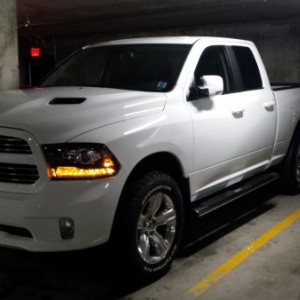 cleaned up after the debadge