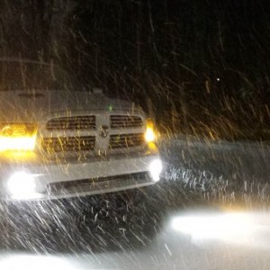 first snowfall of the year!