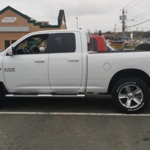just after taking delivery
