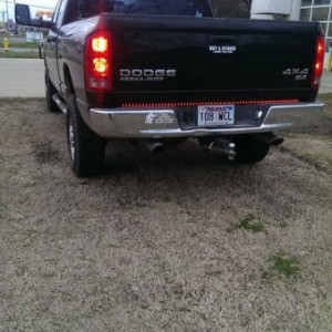 New LED brake light bar.