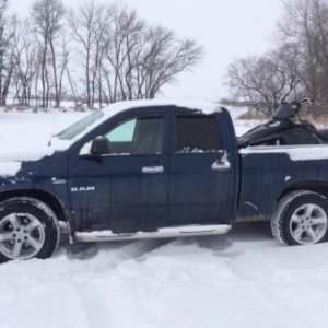 Loaded up my sled finally for the first time this year. 2/15/15