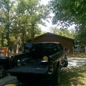 Camping at Table Rock Lake near Arkansas